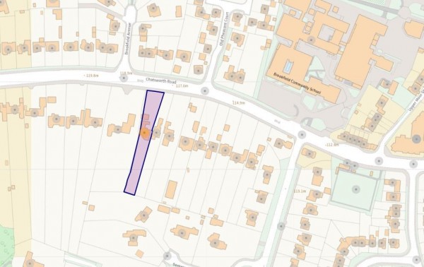 Floorplan for Chatsworth Road, Brampton, Chesterfield