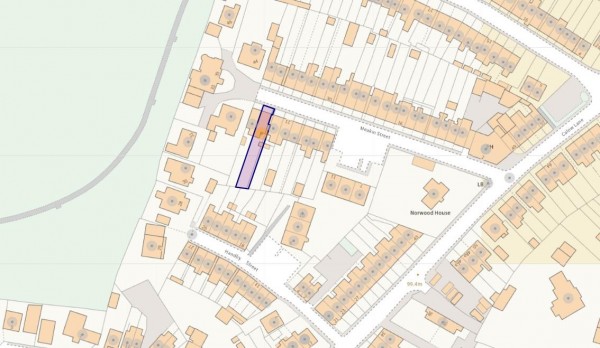 Floorplan for Meakin Street, Hasland, Chesterfield