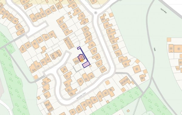 Floorplan for Worcester Close, Clay Cross, Chesterfield