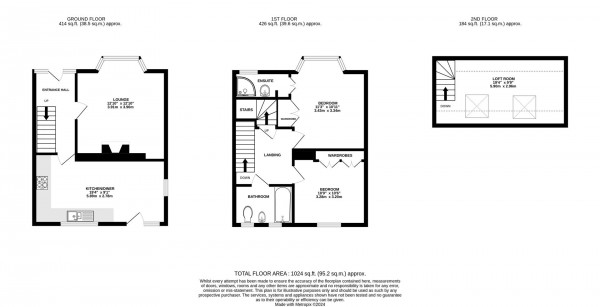 Floorplan for Malson Way, Newbold, Chesterfield