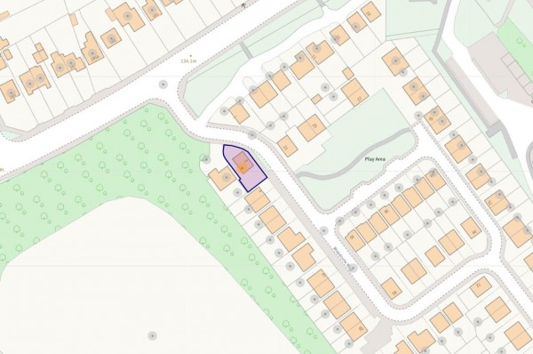 Floorplan for Woodcote Way, Walton, Chesterfield