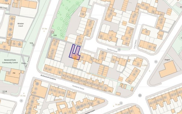 Floorplan for Haslam Court, Chesterfield