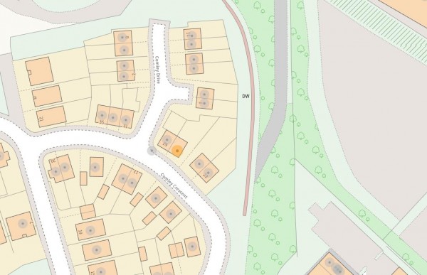 Floorplan for Comley Crescent, Chesterfield