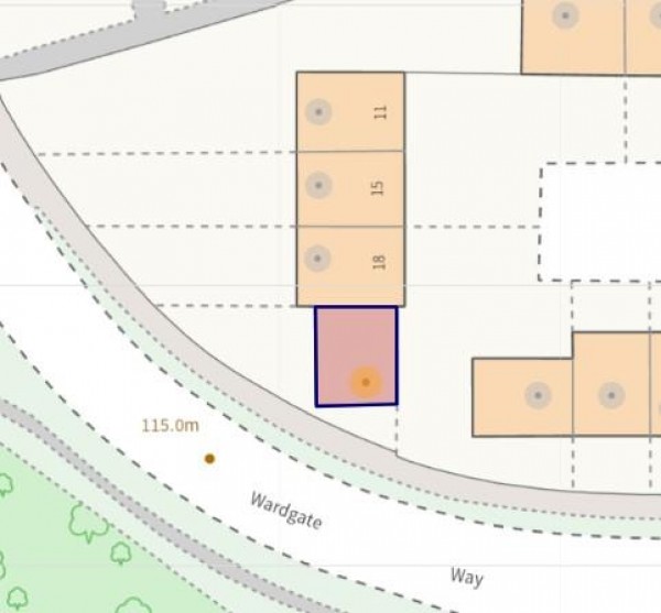 Floorplan for Rednall Close, Holme Hall, Chesterfield