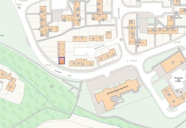 Floorplan for Rednall Close, Holme Hall, Chesterfield