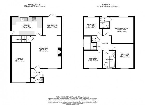 Floorplan for Loundsley Court, Ashgate, Chesterfield