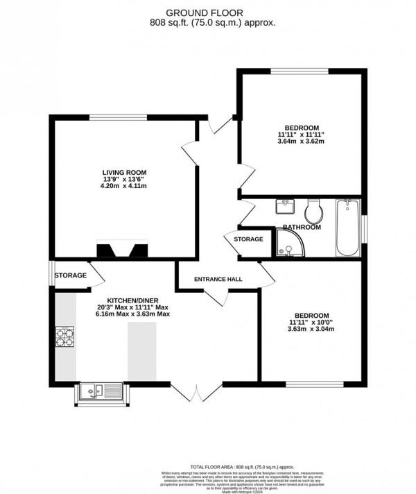 Floorplan for High Street, Clowne, Chesterfield