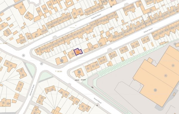 Floorplan for Nelson Street, Whittington Moor, Chesterfield