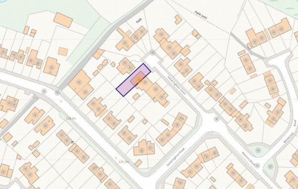 Floorplan for Sandringham Close, Calow, Chesterfield