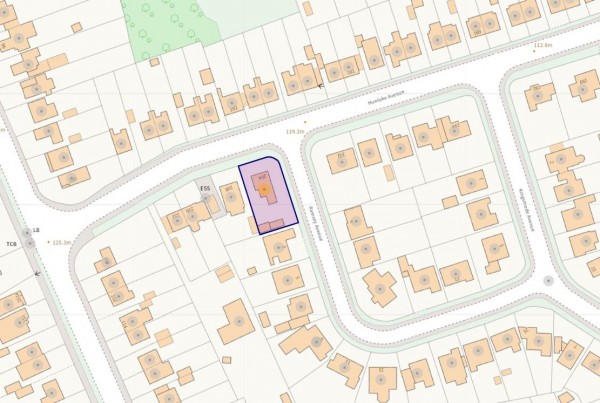 Floorplan for Hunloke Avenue, Walton, Chesterfield