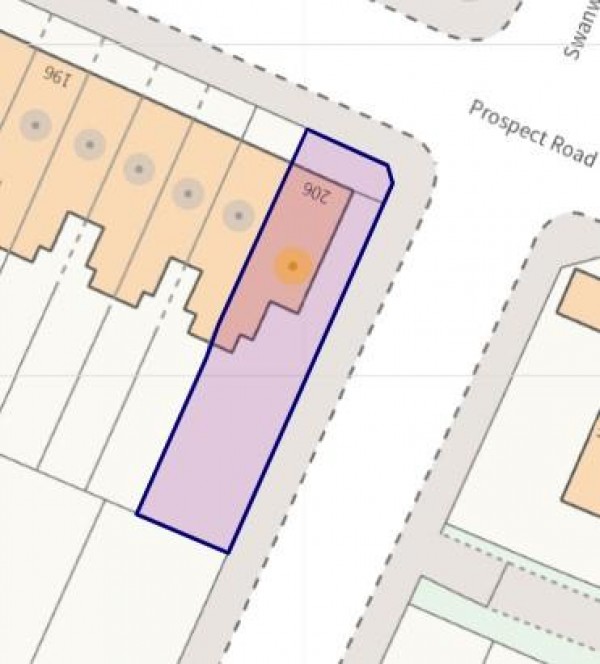 Floorplan for Prospect Road, Old Whittington, Chesterfield