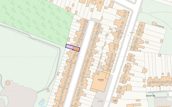 Floorplan for New Hall Road, Chesterfield