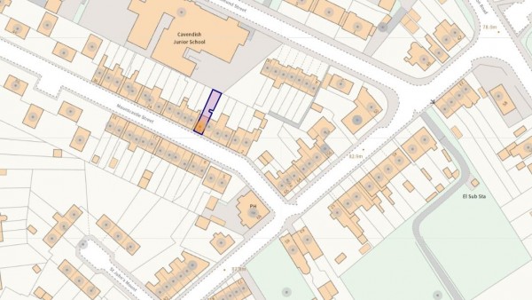 Floorplan for Mountcastle Street, Chesterfield