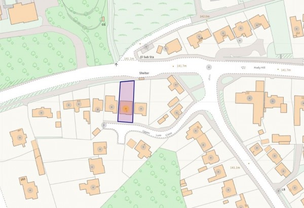 Floorplan for Upper Lum Close, Hady, Chesterfield