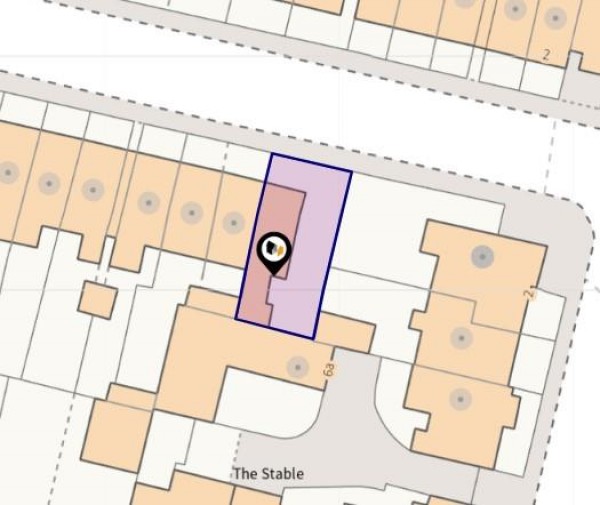 Floorplan for Kent Street, Hasland, Chesterfield