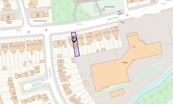 Floorplan for Chatsworth Road, Brampton, Chesterfield