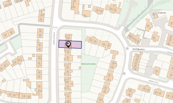 Floorplan for Middlecroft Road South, Staveley, Chesterfield