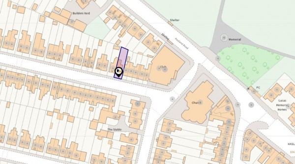 Floorplan for Kent Street, Hasland, Chesterfield